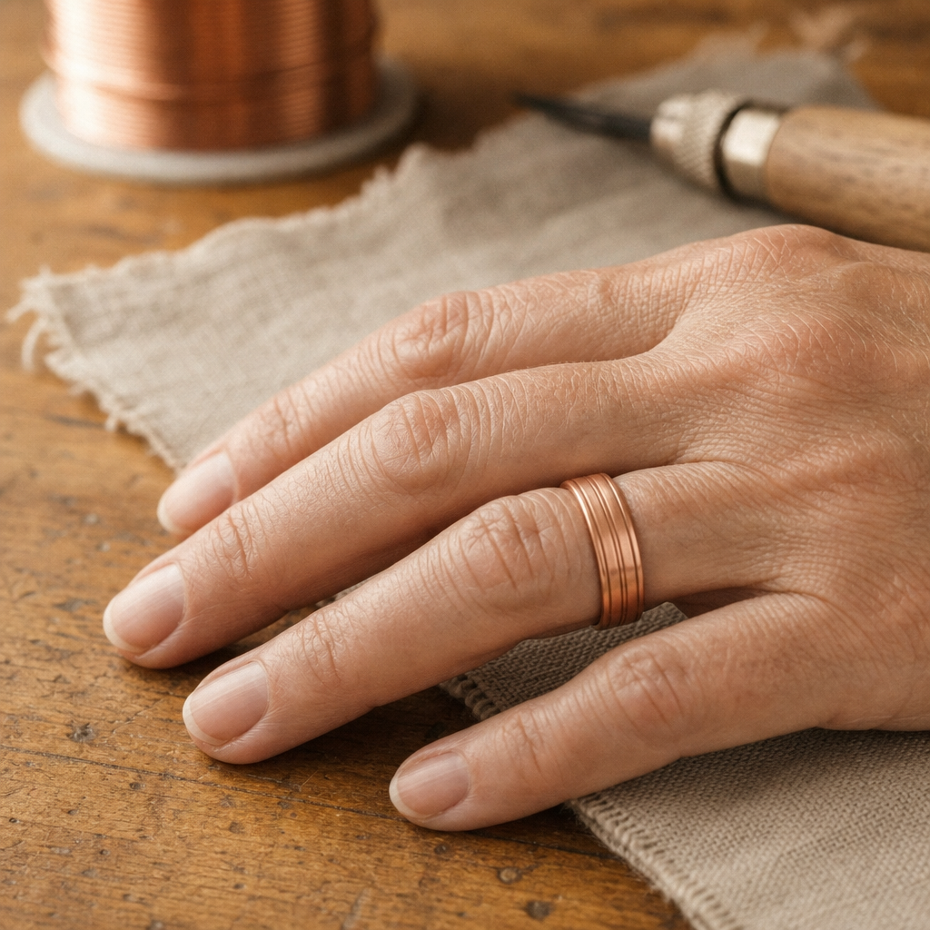 Copper Ring Band