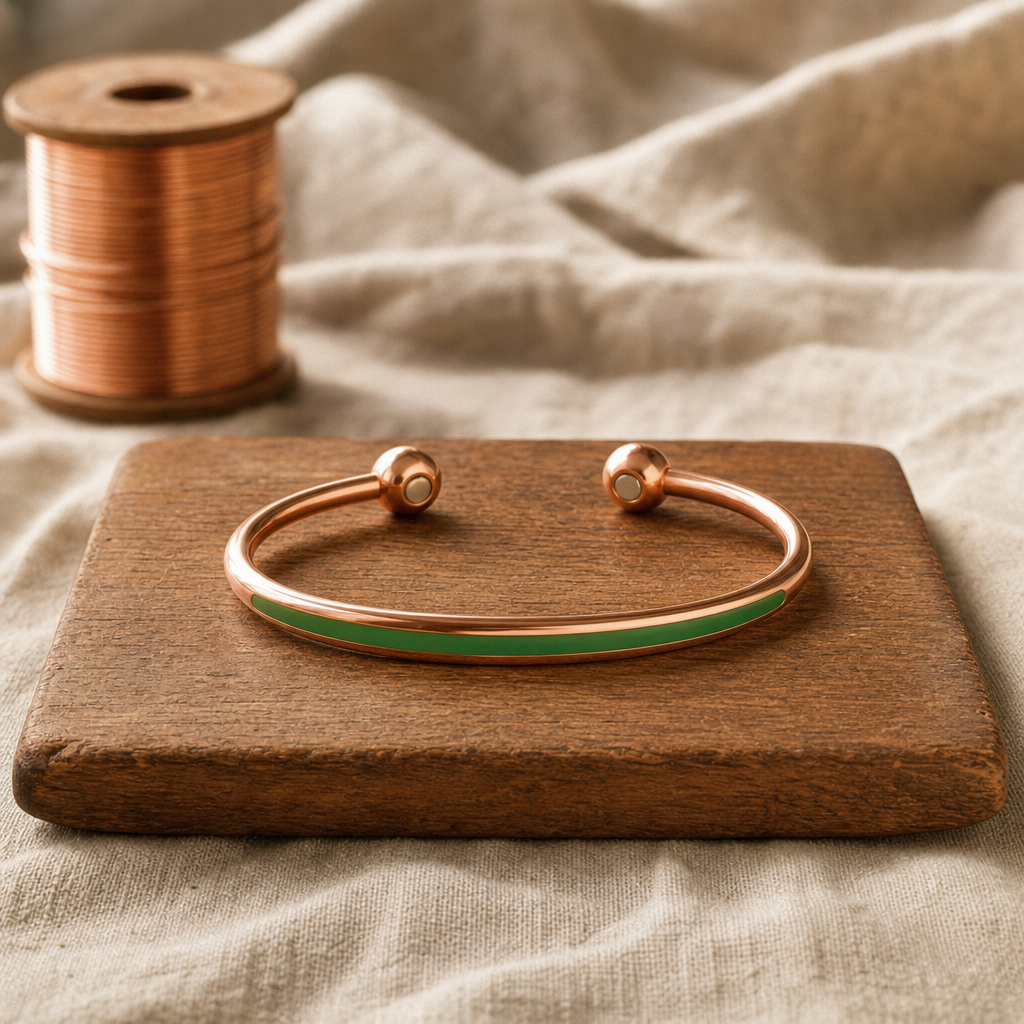 Jade Copper Bracelet