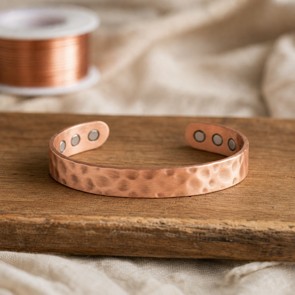 Lodestone Copper Bracelet