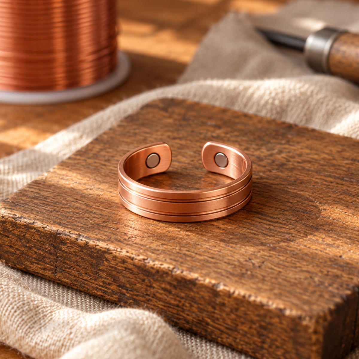 Copper Ring Band